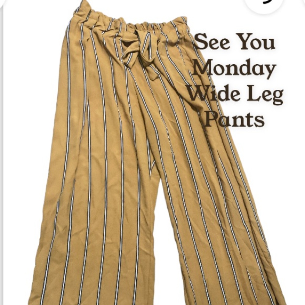 ⭐️See You Monday Wide Leg Trouser L⭐️